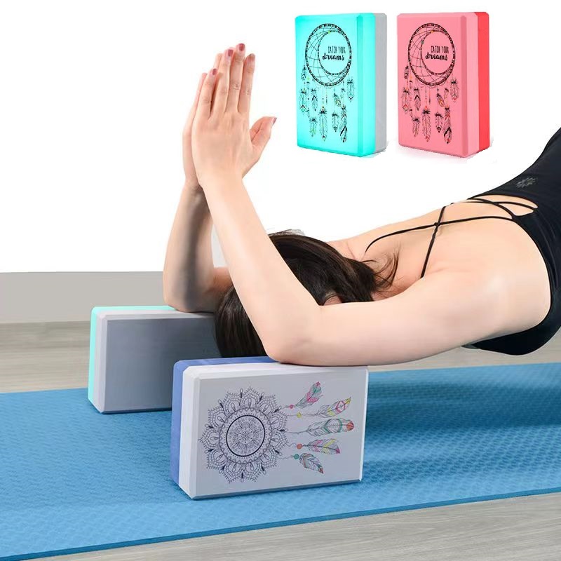 Pilates Yoga Block Exercises - Tijolo de espuma eva de duas