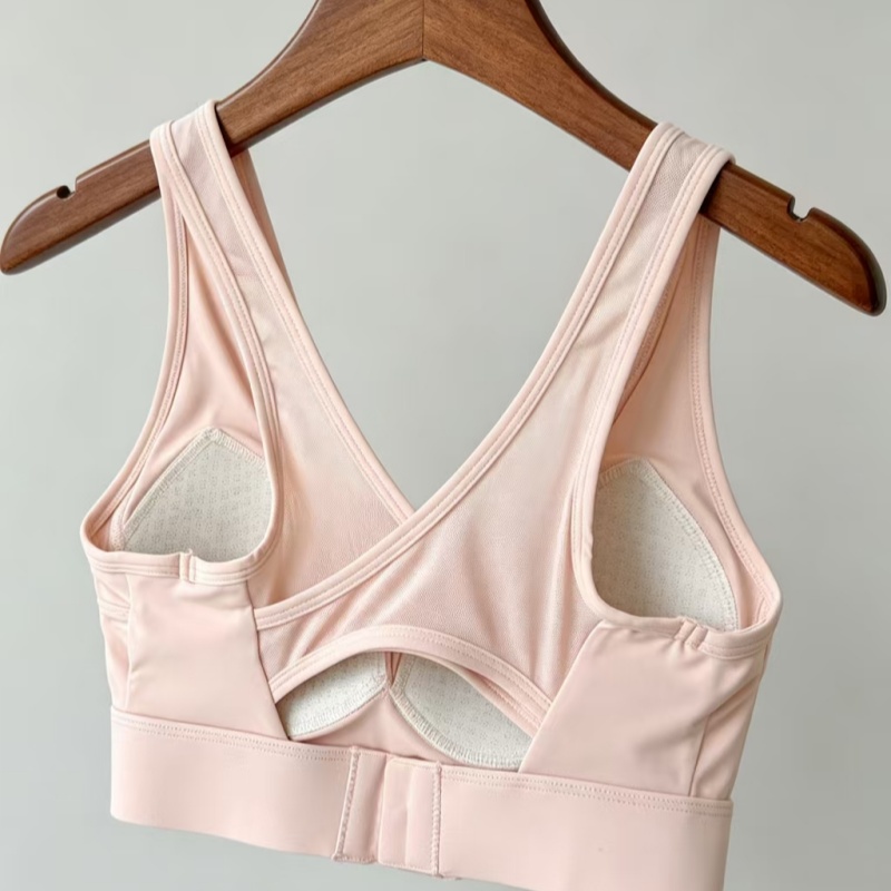 Pilates Yoga Top - Sutiã Esportivo Feminino de Alto Suporte