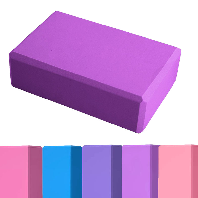 Pilates Yoga Block Exercises - 1pc yoga blocos de construção cubos