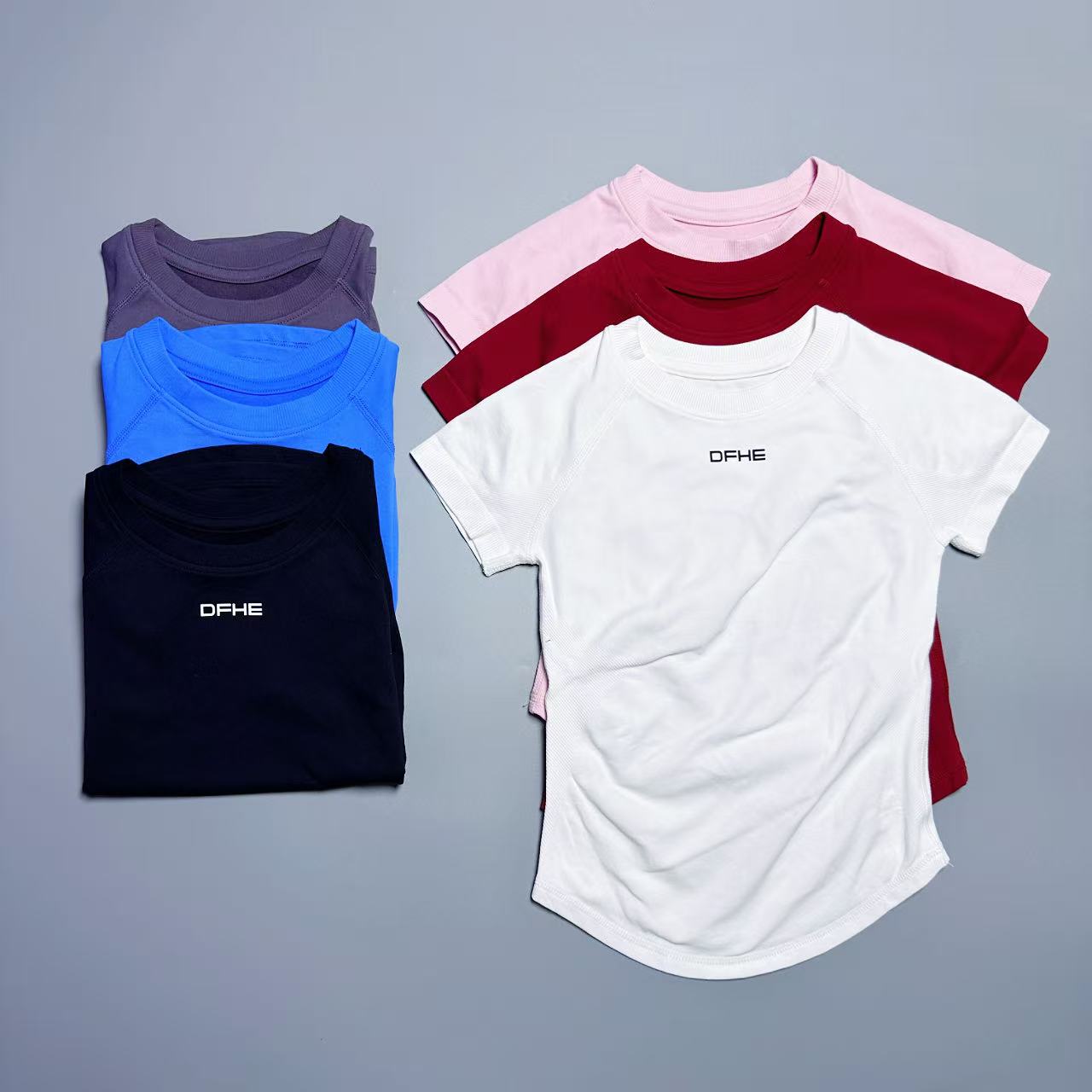 Pilates Yoga Top - Camiseta esportiva respirável para mulher, de