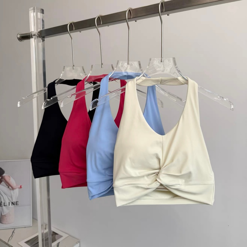 Sutiã esportivo com alças cruz - Pilates Yoga Top avaliação e preço