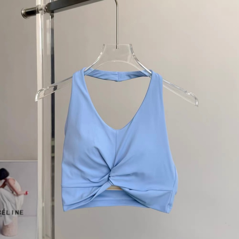 Sutiã esportivo com alças cruz - Pilates Yoga Top avaliação e preço