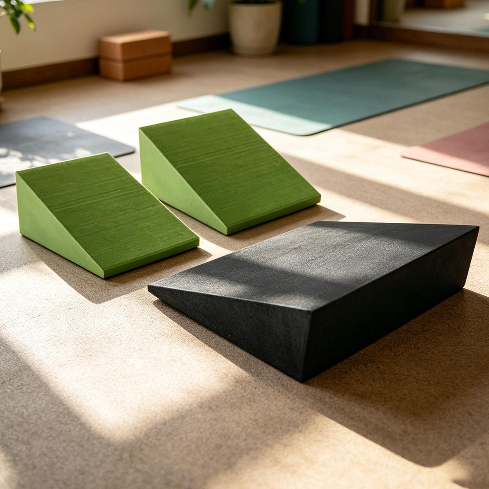 Conjunto de 3 Blocos de Yoga e - Pilates Yoga Block Exercises avaliação e preço