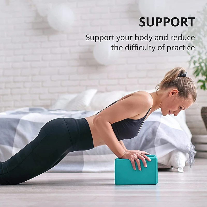 Blocos de yoga ginásio espuma  - Pilates Yoga Block Exercises avaliação e preço