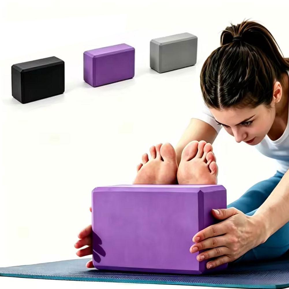 Blocos de Yoga EVA, Cubos de Y - Pilates Yoga Block Exercises avaliação e preço