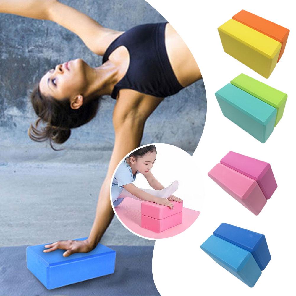 Bloco de Yoga em Espuma EVA, T - Pilates Yoga Block Exercises avaliação e preço