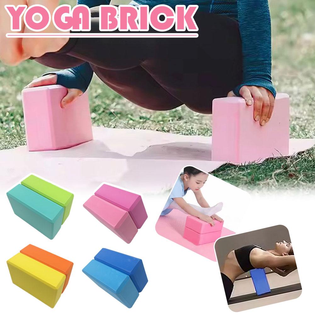 Bloco de Yoga em Espuma EVA, T - Pilates Yoga Block Exercises avaliação e preço