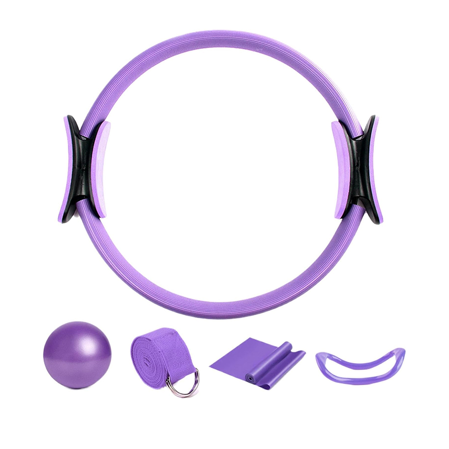Kit feminino de cinco peças co - Pilates Yoga Logo avaliação e preço