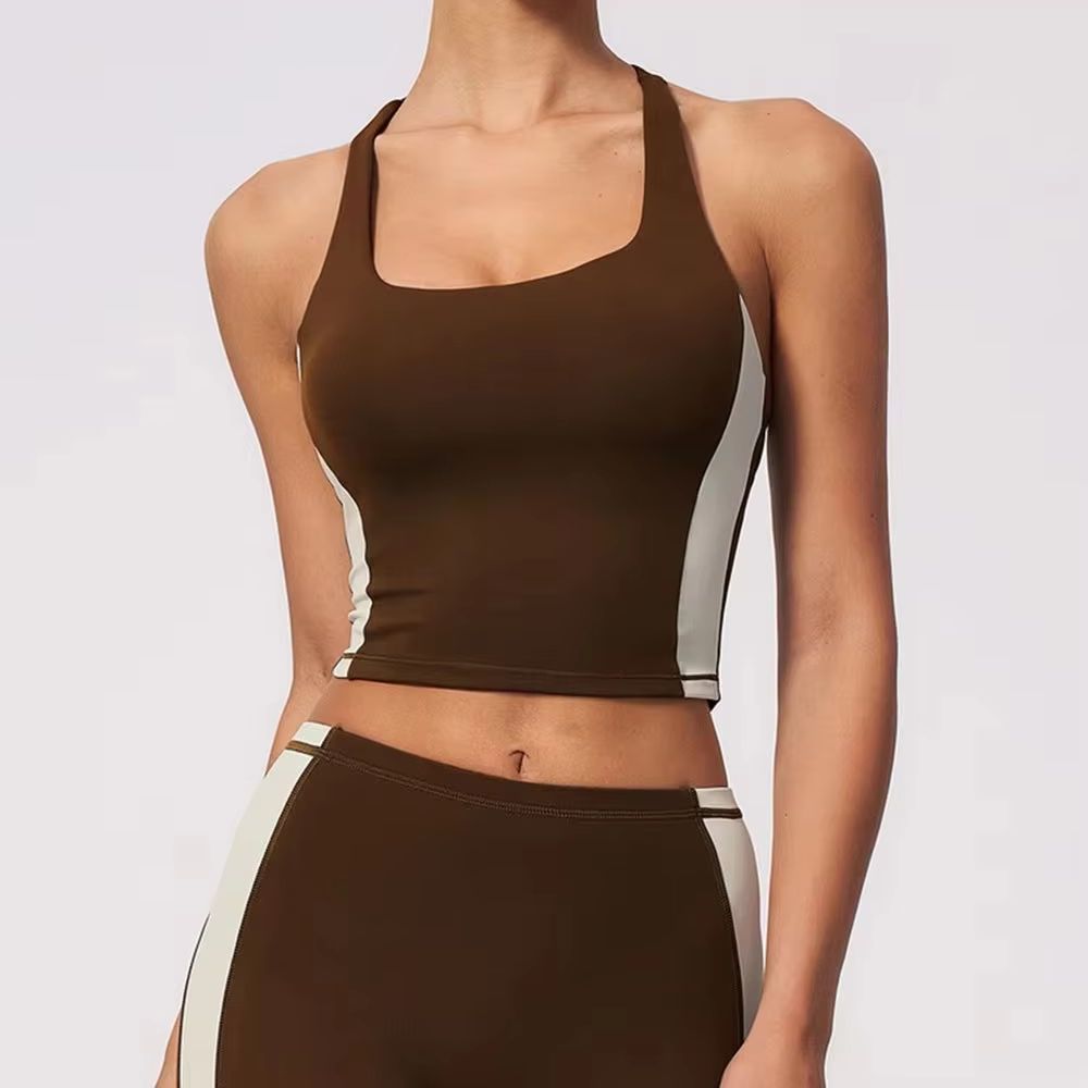 Top de Yoga Feminino com Alças - Pilates Yoga Logo avaliação e preço