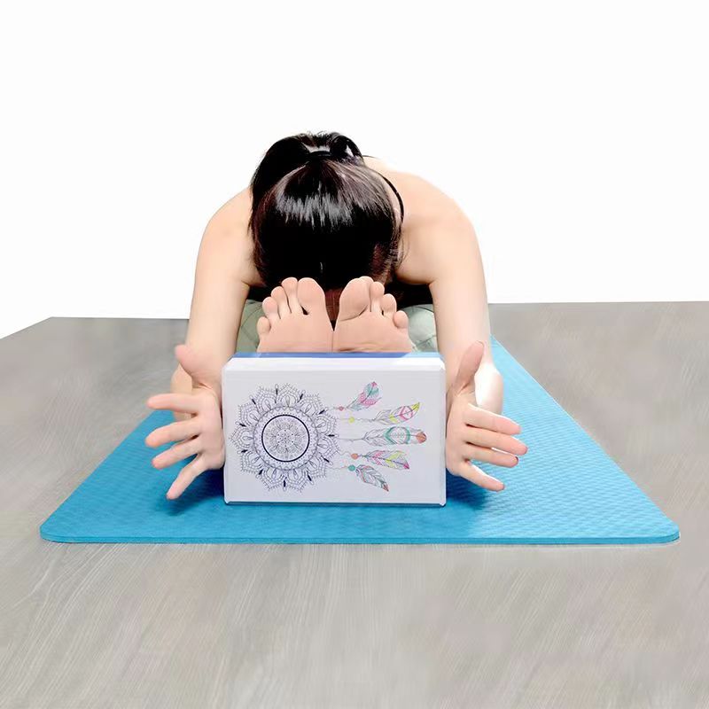 Tijolo de espuma eva de duas c - Pilates Yoga Block Exercises avaliação e preço