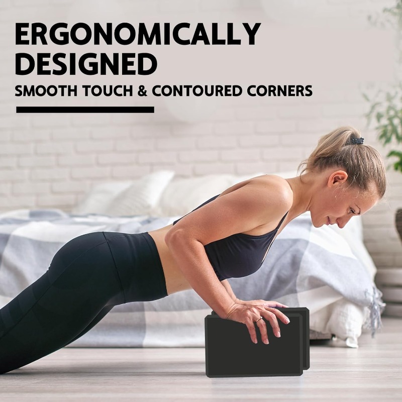 1 Par de Blocos de Yoga e Pila - Pilates Yoga Block Exercises avaliação e preço
