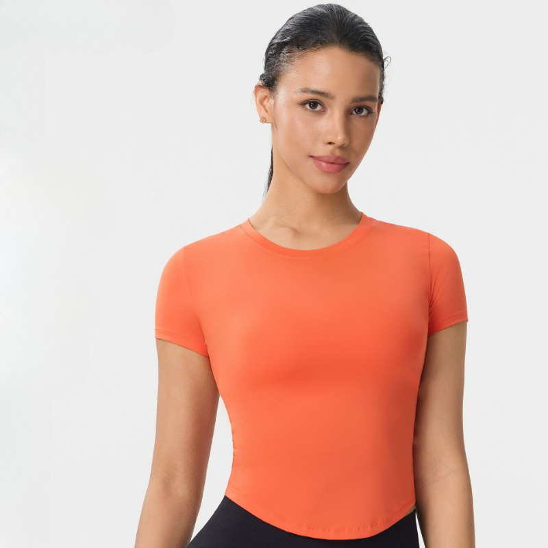 Camisetas Esportivas Femininas - Pilates Yoga Top avaliação e preço