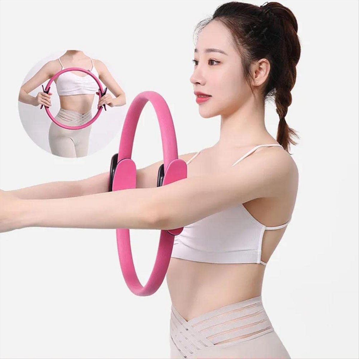 Círculo de Pilates ABST para E - Pilates Yoga Weight Loss avaliação e preço