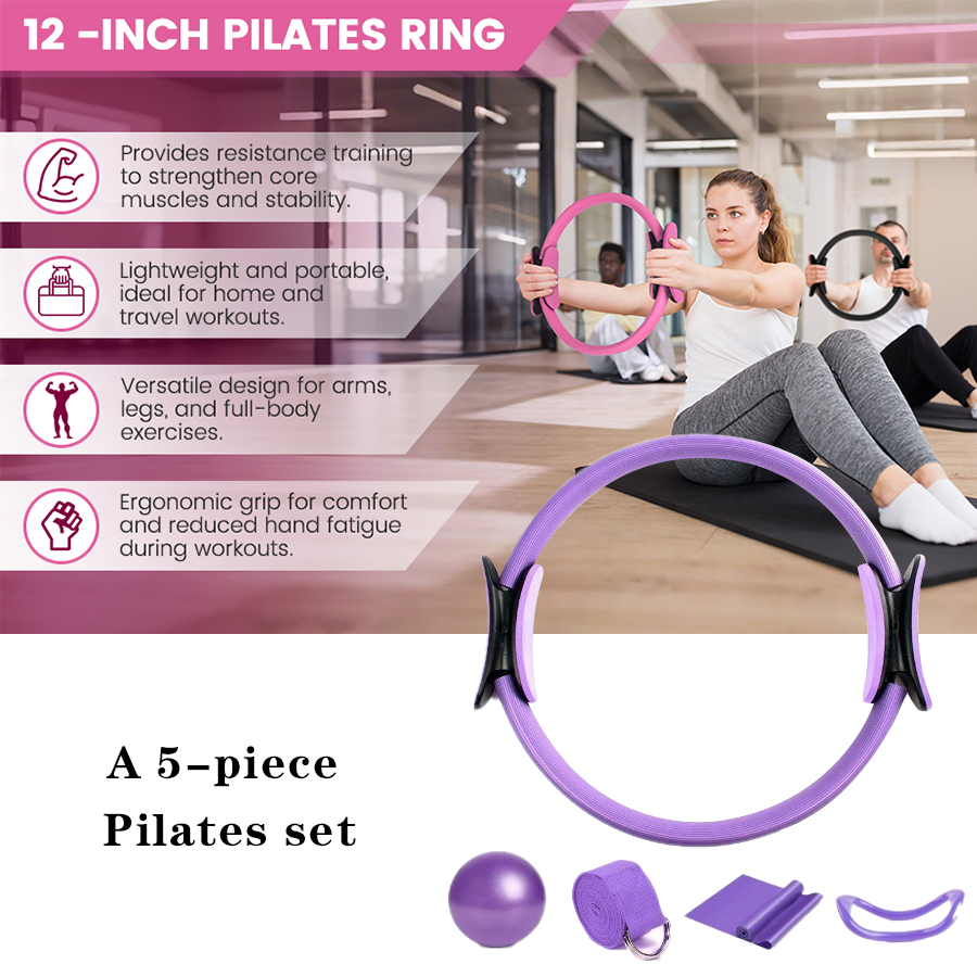 Logotipo personalizado 5 peças - Pilates Yoga Logo avaliação e preço