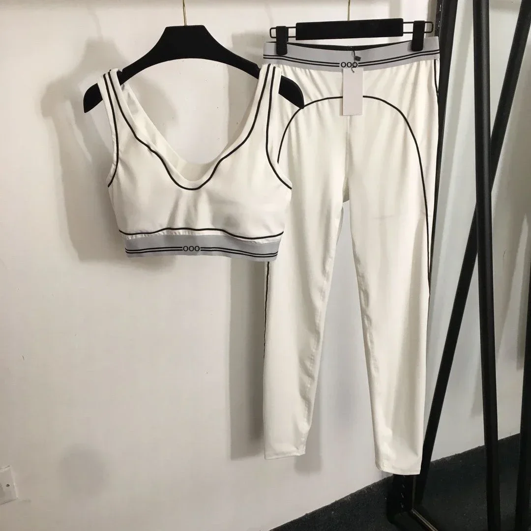 Conjunto de Top e Calças em Du - Pilates Yoga Top avaliação e preço