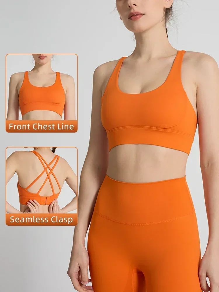 Sutiã esportivo feminino, cor  - Pilates Yoga Top avaliação e preço